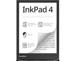 Електронна книга 7.8&Prime; PocketBook 743G InkPad 4, Stund Silver, (PB743G-U-CIS)
