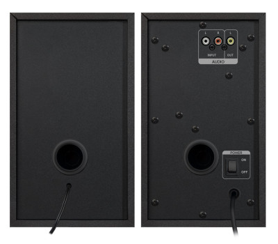 Колонки 2.0 Defender Aurora S40 BT, Black, 40 Вт, 3.5 мм, Bluetooth 5.0 (65240)