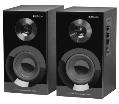 Колонки 2.0 Defender Aurora S40 BT, Black, 40 Вт, 3.5 мм, Bluetooth 5.0 (65240)