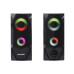 Колонки 2.0 Maxxter CSP-U002RGB Black, 2 x 3 Вт, пластиковий корпус