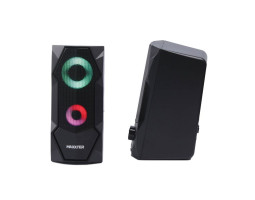 Колонки 2.0 Maxxter CSP-U002RGB Black, 2 x 3 Вт, пластиковий корпус-foto3