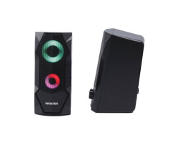 Колонки 2.0 Maxxter CSP-U002RGB Black, 2 x 3 Вт, пластиковий корпус-foto3