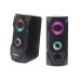 Колонки 2.0 Maxxter CSP-U002RGB Black, 2 x 3 Вт, пластиковий корпус