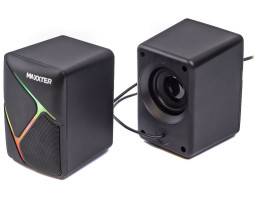 Колонки 2.0 Maxxter CSP-U004RGB Black, 2 x 3 Вт, пластиковий корпус-foto3