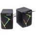 Колонки 2.0 Maxxter CSP-U004RGB Black, 2 x 3 Вт, пластиковий корпус Колонки 2.0 Maxxter CSP-U004RGB Black, 2 x 3 Вт, пластиковий корпус