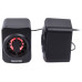 Колонки 2.0 Maxxter CSP-U005RGB Black