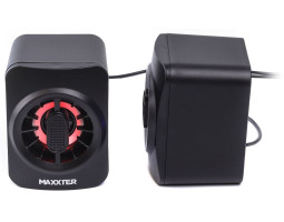 Колонки 2.0 Maxxter CSP-U005RGB Black-foto2