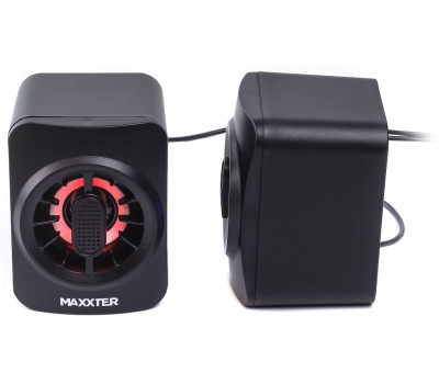 Колонки 2.0 Maxxter CSP-U005RGB Black Колонки 2.0 Maxxter CSP-U005RGB Black