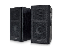 Колонки 2.0 REAL-EL S-250 Black, 2 x 10 Вт, МДФ, живлення від мережі 220V, керування збоку (S-250)-foto2