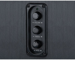 Колонки 2.0 REAL-EL S-250 Black, 2 x 10 Вт, МДФ, живлення від мережі 220V, керування збоку (S-250)-foto3
