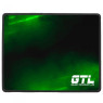 Коврик GTL Gaming S, Black-Green(1) 250x210х2 мм антискользящая основа, защита от влаги