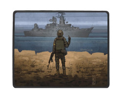 Коврик GTL Gaming S, Русский корабль иди... 250x210х2 мм антискользящая основа, защита от влаги Коврик GTL Gaming S, Русский корабль иди... 250x210х2 мм антискользящая основа, защита от влаги