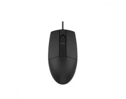 Мышь A4Tech OP-330S, Black, USB, оптична, 1000 dpi, безшумний клік, 3 кнопки, 1.5 м