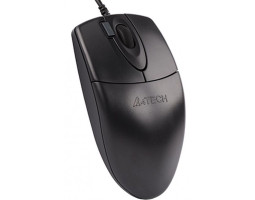 Мышь A4Tech OP-620DS, Black, silence, USB, оптическая, 1000 dpi, 4 кнопки, 1.5 м-foto3