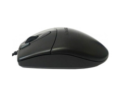 Мышь A4Tech OP-620DS, Black, silence, USB, оптическая, 1000 dpi, 4 кнопки, 1.5 м-foto4