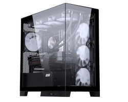 Корпус 2E Gaming FANTOM (GK701B), Black, без БП, Mini Tower, (2E-GK701B)