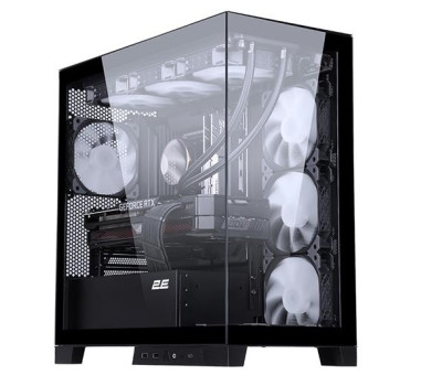 Корпус 2E Gaming FANTOM (GK701B), Black, без БП, Mini Tower, (2E-GK701B) Корпус 2E Gaming FANTOM (GK701B), Black, без БП, Mini Tower, (2E-GK701B)