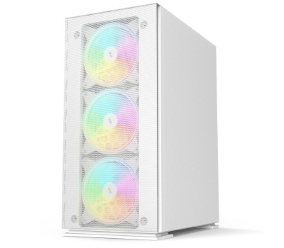 Корпус 2E Gaming Virtus Neo Tempered Glass White, без БЖ, Mid Tower, (2E-G3301NW)