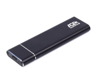 Карман 1.8&Prime; для M.2 AgeStar 3UBNF5C, Black, NGFF