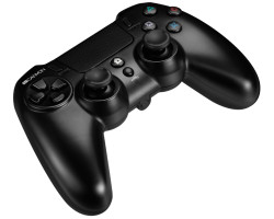 Геймпад Canyon для PlayStation 4, Black, бездротовий, з тачпадом, LED підсвічування, подвійний мотор-foto2