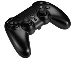 Геймпад Canyon для PlayStation 4, Black, бездротовий, з тачпадом, LED підсвічування, подвійний мотор-foto2