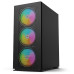 Корпус 2E Gaming Virtus Neo Tempered Glass Black, без БЖ, Mid Tower, (2E-G3301N)