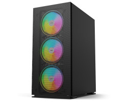 Корпус 2E Gaming Virtus Neo Tempered Glass Black, без БЖ, Mid Tower, (2E-G3301N)-foto2
