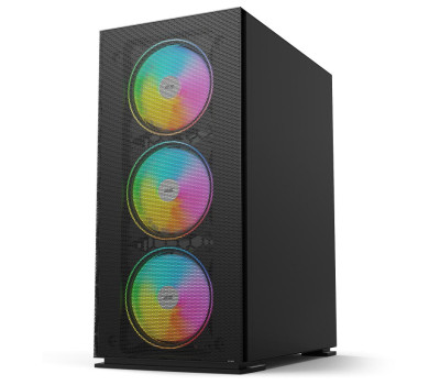Корпус 2E Gaming Virtus Neo Tempered Glass Black, без БЖ, Mid Tower, (2E-G3301N)