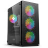 Корпус 2E Gaming Virtus Neo Tempered Glass Black, без БЖ, Mid Tower, (2E-G3301N)
