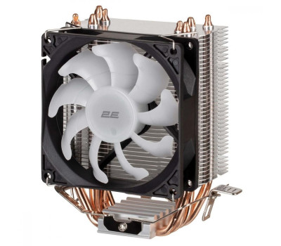 Вентилятор CPU 2E Gaming Air Cool AC90D4, алюминий и медные теплове трубки (2E-AC90D4)