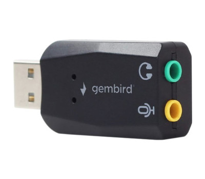 Звуковая карта USB 2.0, 5.1, Gembird, Black, Box (SC-USB2.0-01) Звуковая карта USB 2.0, 5.1, Gembird, Black, Box (SC-USB2.0-01)