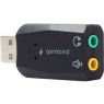 Звуковая карта USB 2.0, 5.1, Gembird, Black, Box (SC-USB2.0-01)