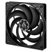 Вентилятор 120 мм, Arctic P12 Slim PWM PST, Black, 120х120х15 мм, PWM, (ACFAN00187A)