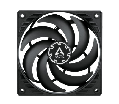 Вентилятор 120 мм, Arctic P12 Slim PWM PST, Black, 120х120х15 мм, PWM, (ACFAN00187A)