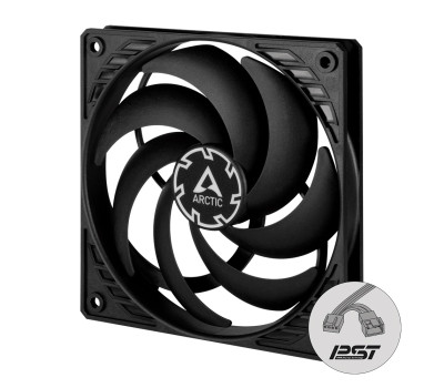 Вентилятор 120 мм, Arctic P12 Slim PWM PST, Black, 120х120х15 мм, PWM, (ACFAN00187A) Вентилятор 120 мм, Arctic P12 Slim PWM PST, Black, 120х120х15 мм, PWM, (ACFAN00187A)