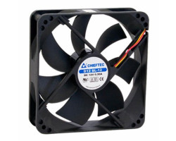Вентилятор 120 мм, Chieftec Thermal Killer, Black, 120x120x25 мм, 1350 об/ хв, 27 dB, (AF-1225S)