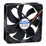 Вентилятор 120 мм, Chieftec Thermal Killer, Black, 120x120x25 мм, 1350 об/ хв, 27 dB, (AF-1225S)