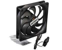 Вентилятор 120 мм, Frime 120x120x25мм 3pin+Molex 1300rpm 2Ball Bearing Black (FF12025BB13)