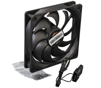 Вентилятор 120 мм, Frime 120x120x25мм 3pin+Molex 1300rpm 2Ball Bearing Black (FF12025BB13) Вентилятор 120 мм, Frime 120x120x25мм 3pin+Molex 1300rpm 2Ball Bearing Black (FF12025BB13)