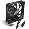 Вентилятор 120 мм, Frime 120x120x25мм 3pin+Molex 1300rpm 2Ball Bearing Black (FF12025BB13)