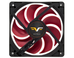 Вентилятор 120 мм, Frime 120x120x25мм 4Pin+Molex 2000rpm FD Bearing Black/ Red (FRF120HB20PWM) Вентилятор 120 мм, Frime 120x120x25мм 4Pin+Molex 2000rpm FD Bearing Black/ Red (FRF120HB20PWM)