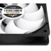 Вентилятор 120 мм, Frime 120x120x25мм 4Pin+Molex 2000rpm FD Bearing Black/ White (FWF120HB20PWM)