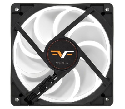 Вентилятор 120 мм, Frime 120x120x25мм 4Pin+Molex 2000rpm FD Bearing Black/ White (FWF120HB20PWM)
