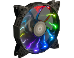 Вентилятор 120 мм, Frime Iris LED Fan 12LED Auto Effect, 1200 ±10% об/ хв, (FLF-HB120AUTO12)-foto2