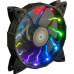 Вентилятор 120 мм, Frime Iris LED Fan 12LED Auto Effect, 1200 ±10% об/ хв, (FLF-HB120AUTO12)