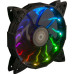 Вентилятор 120 мм, Frime Iris LED Fan 12LED Auto Effect, 1200 ±10% об/ хв, (FLF-HB120AUTO12)