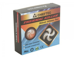 Вентилятор 80 mm Chieftec Thermal Killer AF-0825PWM чорний 80x80x25мм