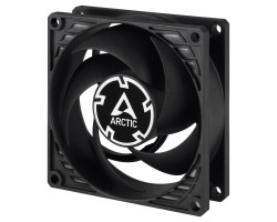 Вентилятор 80 мм, Arctic P8, Black, 80х80х25 мм, 3000 об/ хв, 3-pin, (ACFAN00147A)-foto2