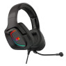 Навушники 2E HG340 GAMING, Black, 2x3.5 мм + USB для подсветки, мікрофон, (2E-HG340BK)