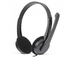 Навушники REAL-EL GD-012, Black, Mini jack 3.5 мм, накладні, поворотний мікрофон, кабель 1.5 м-foto2